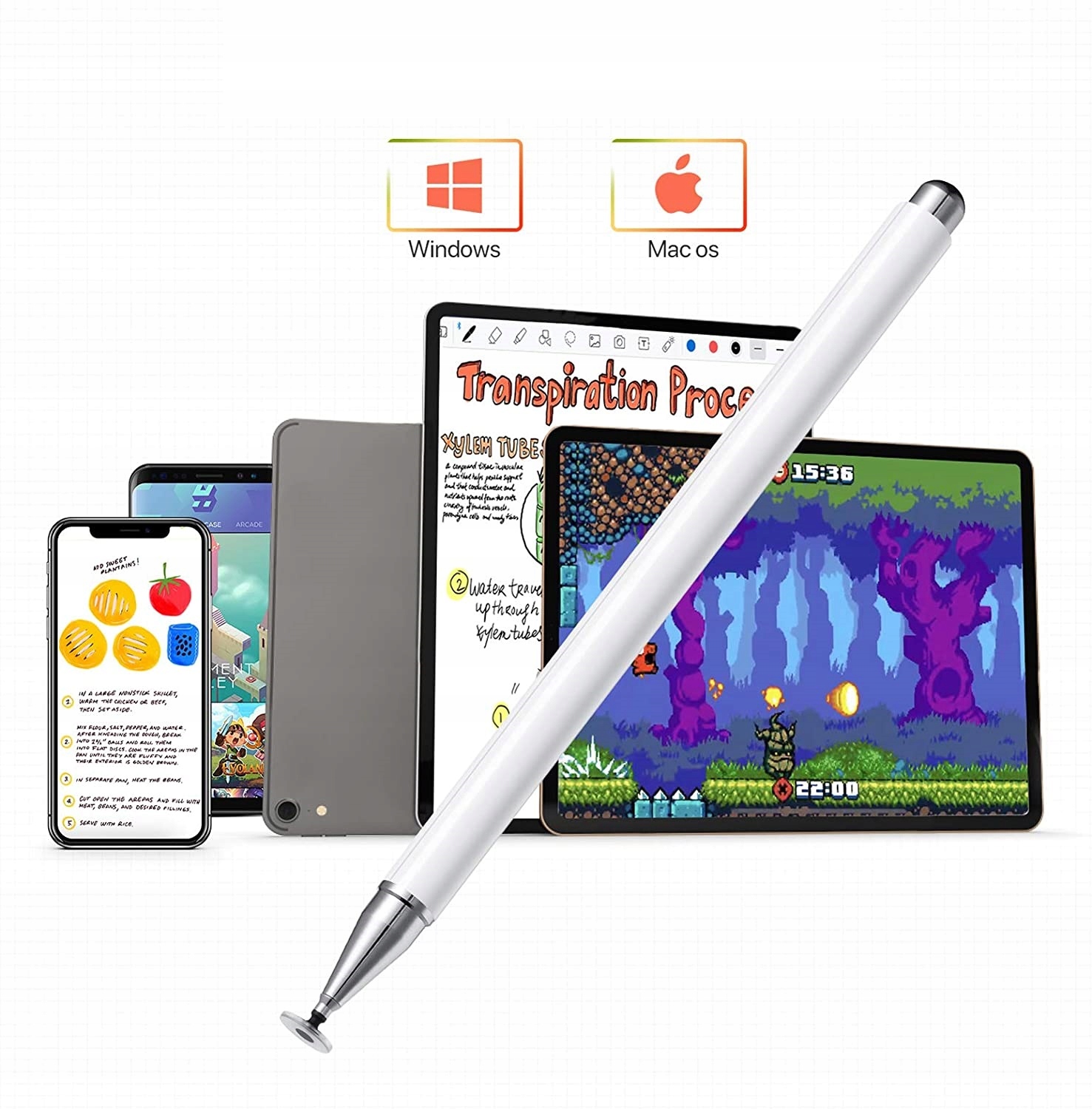 DOTYKOWY RYSIK DŁUGOPIS NA TELEFON TABLET LAPTOP Grubość 2 cm