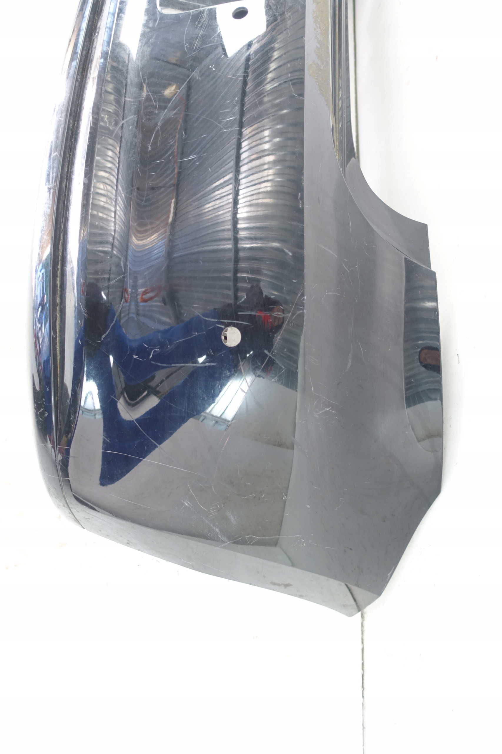 VW POLO V 5 6R 2009- bumper rear part rear 6R6807421BK