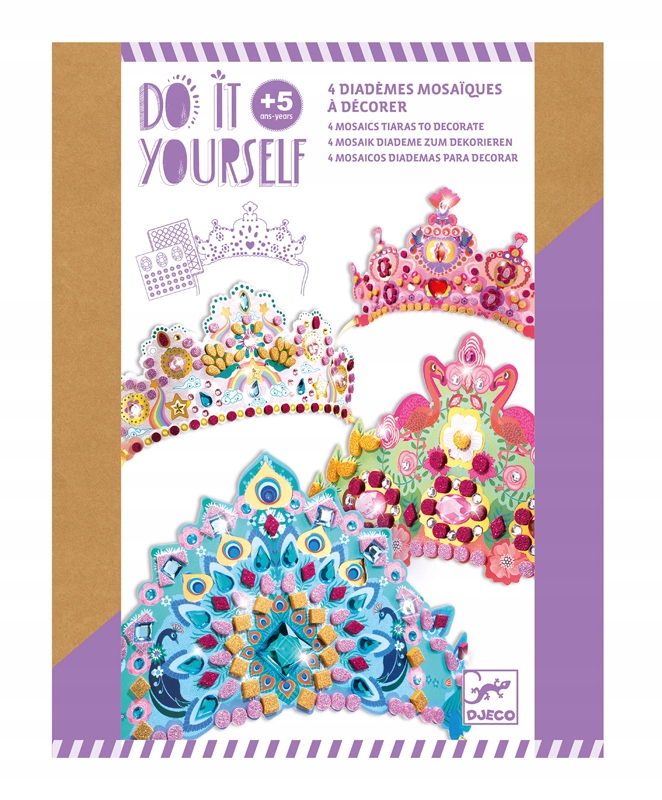 

Djeco Zrób To Sam Mozaiki Korony