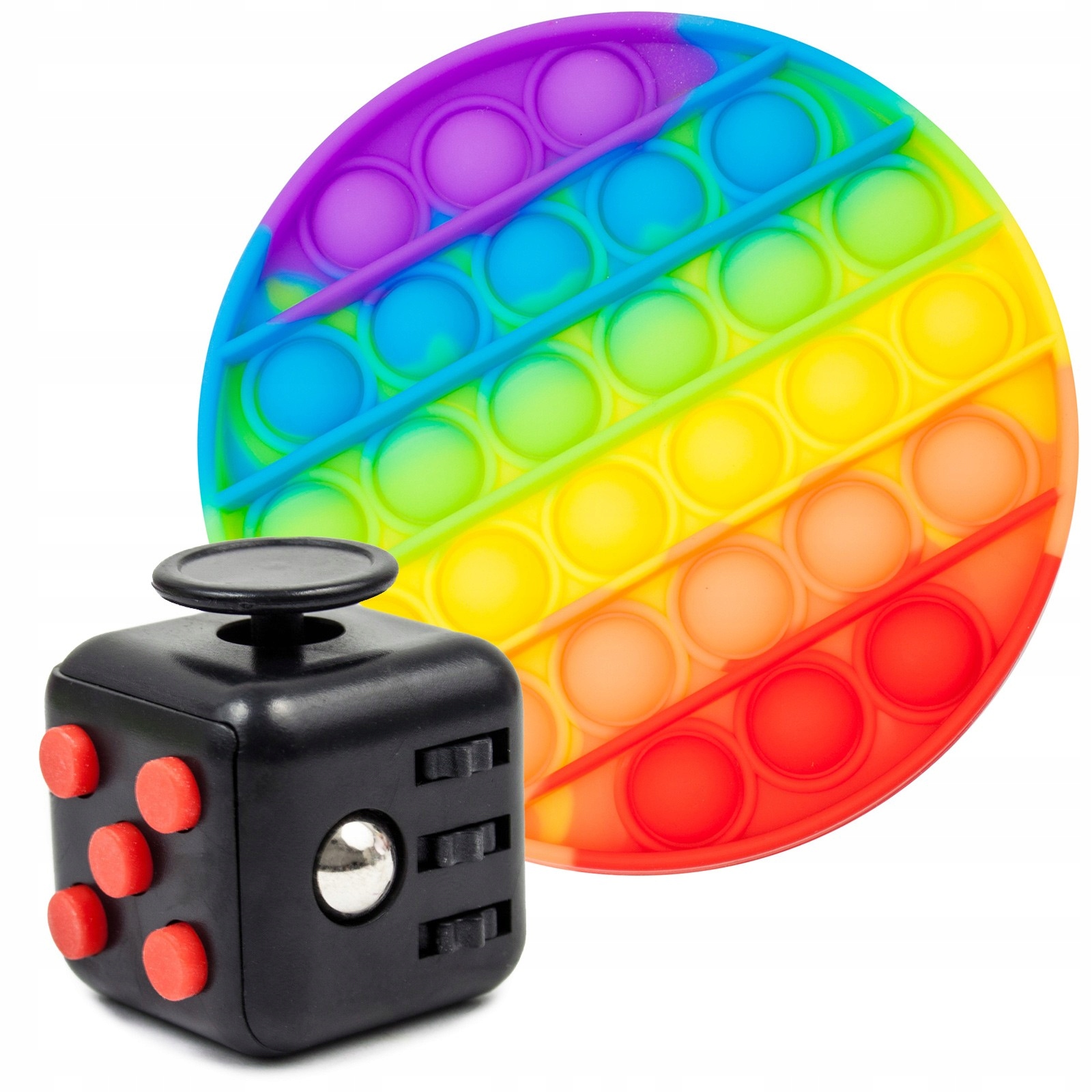 

Zestaw Zabawek Antystresowych Fidget Toys Bubble