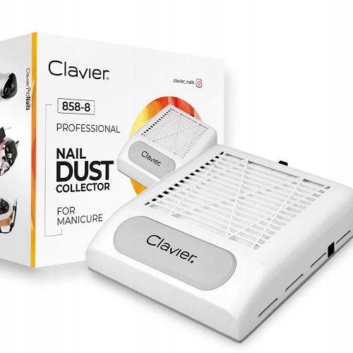 Clavier Odsávačka Prachu 80W Kasetový 858-8 – Tichý, Profesionální, Bílý