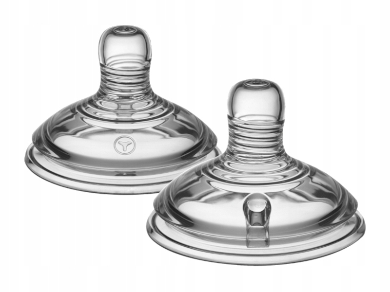 TOMMEE TIPPEE SMOCZKI DO BUTELKI KASZKA 6M+ 2 SZT