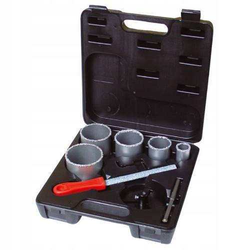 Korunka vykružovací, Ø 33, 53, 67, 73, 83 mm, 8 ks, Enpro