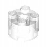 

Lego Kl 2x2 okrągły Tr Clear 3941 4143346 New