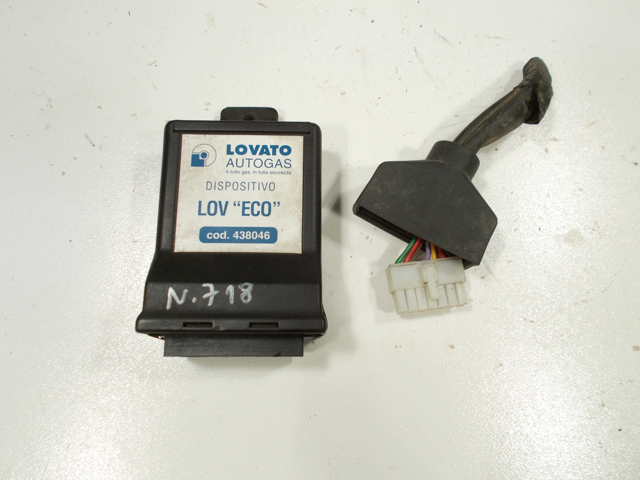 control unit module computer LPG gas LOVATO 438046 LOV ECO KOSTKA WTYKA