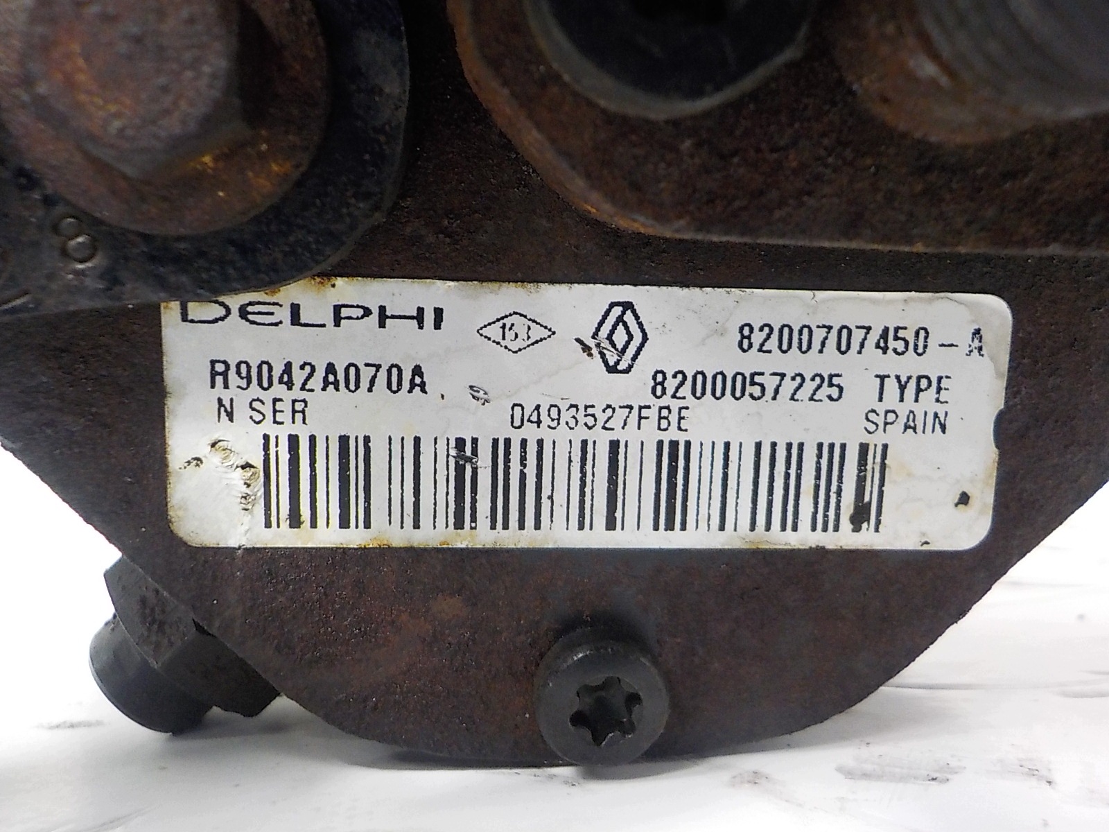 einspritzpumpe RENAULT MEGANE II 1.5 DCI 8200057225