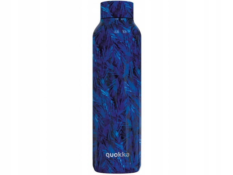 Quokka Solid, Stalowy bidon termos Night Forest, 630ml, 12085