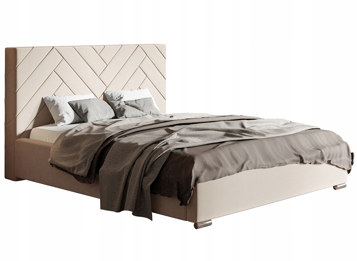 Łóżko tapicerowane 180x200 Royal 4 pojemnik stelaż