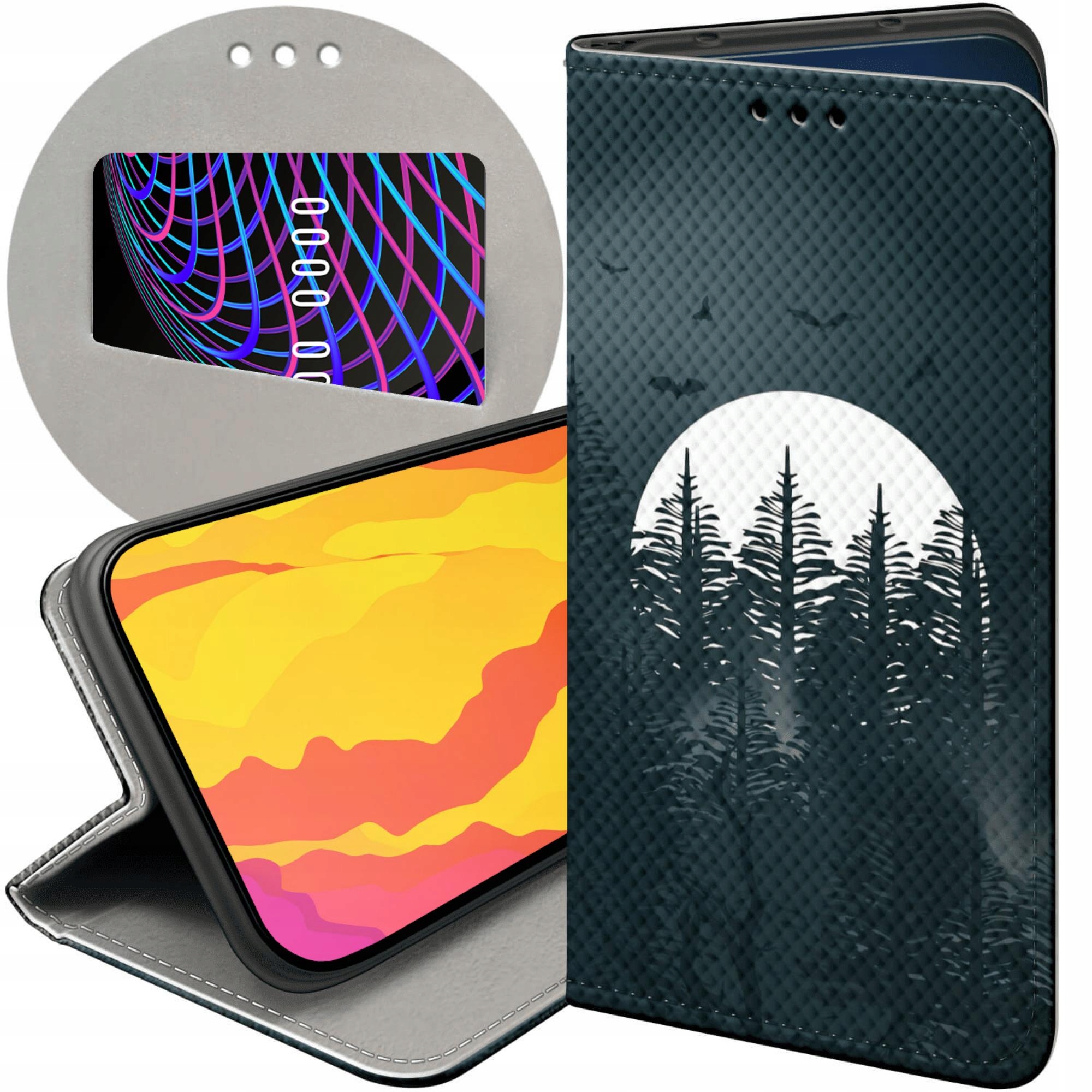 Etui Z Klapką Do Samsung Galaxy J7 2017 Mroczne Horror Straszne Case