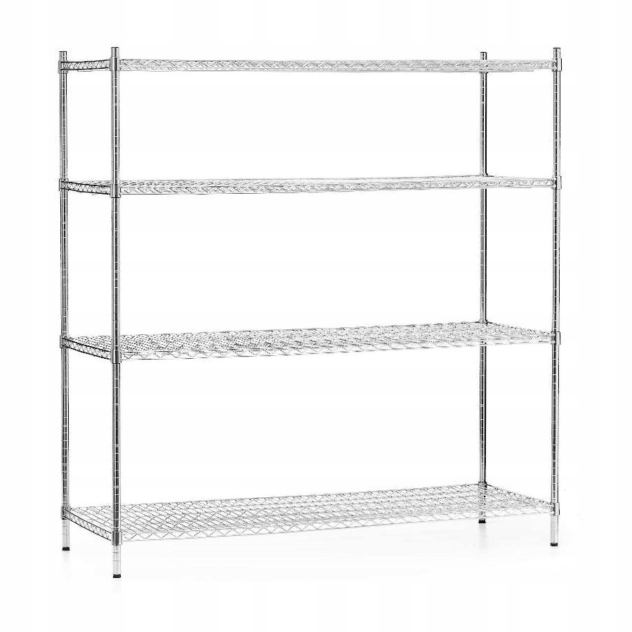 Skladový Regál Z Chromované Oceli Skládací 152X61 Forgast FG15139