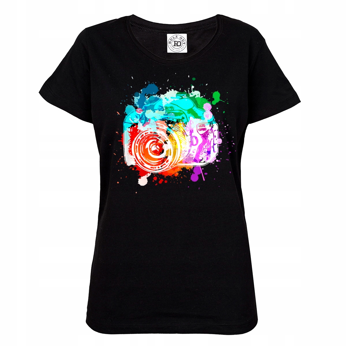 

Damska Koszulka Dla Fotografa Aparat Fotograf