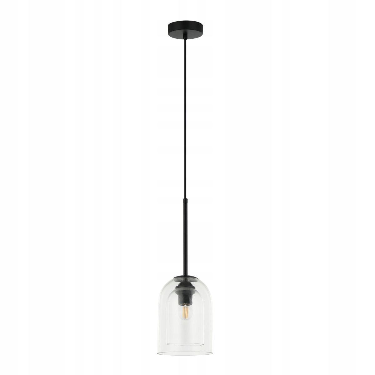 Závěsná Lampa Light Prestige Elaris I skleněná 15 cm 1x E27 do obývacího pokoje