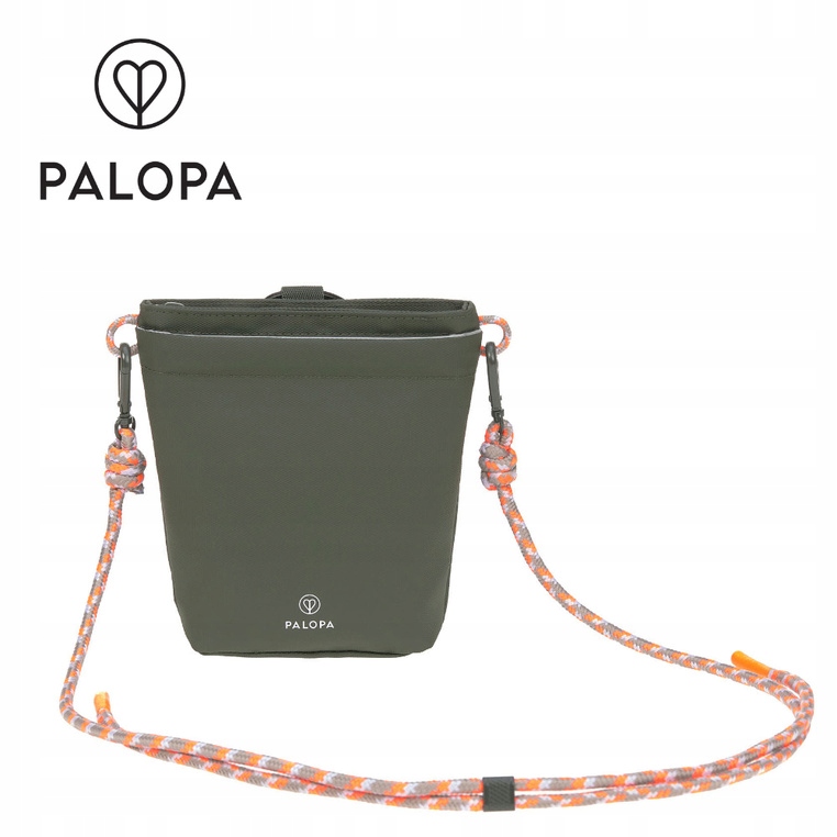 Palopa Sáček na pamlsky pro psa Karl dark olive M Palopa
