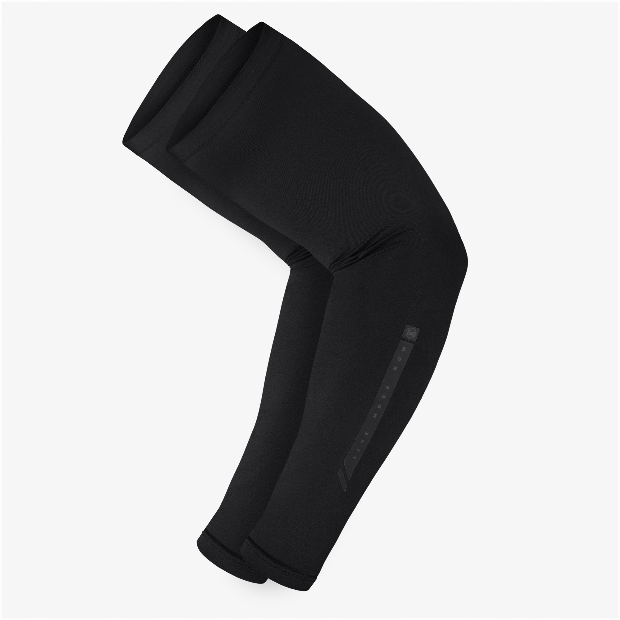 Rukávky a návleky na ruce Buff Arm Sleeves Solid Black vel. XL