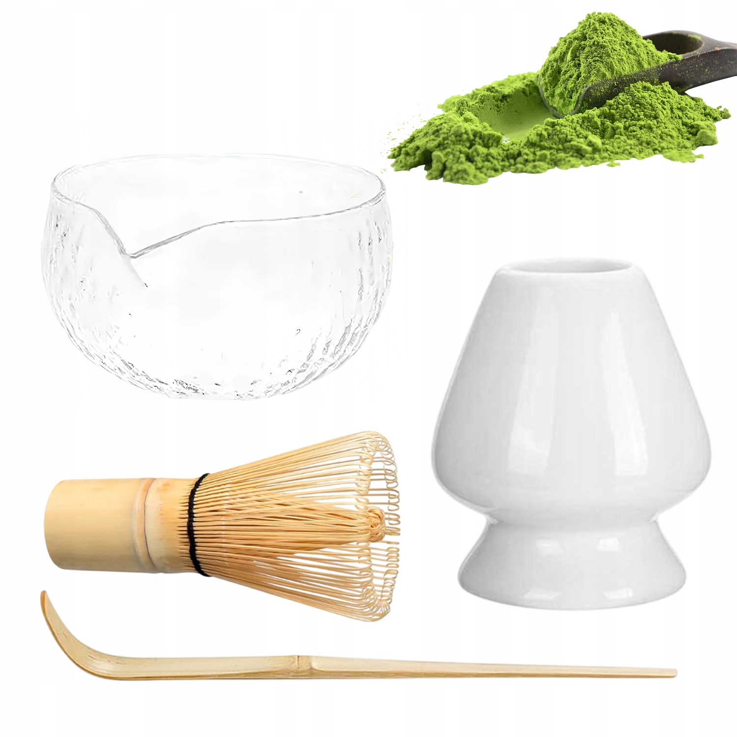 Levně Sada Matcha 4-DÍLNÁ Sada Akcesoria Pro Obřad Matcha