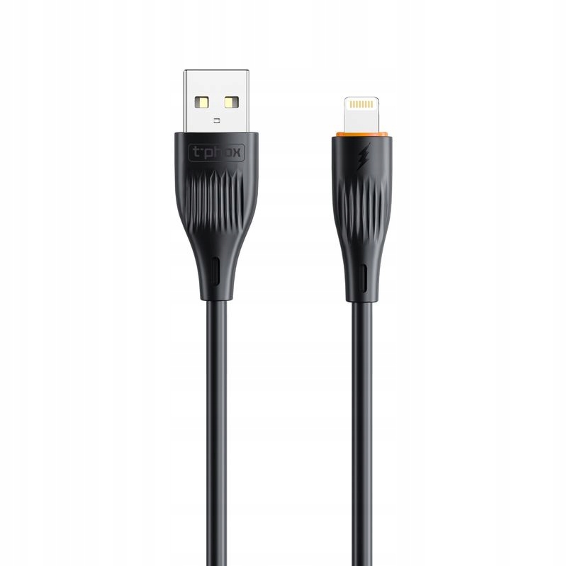 Kabel T- Phox X- Lite Lightning Black 1M 3A T- Phox