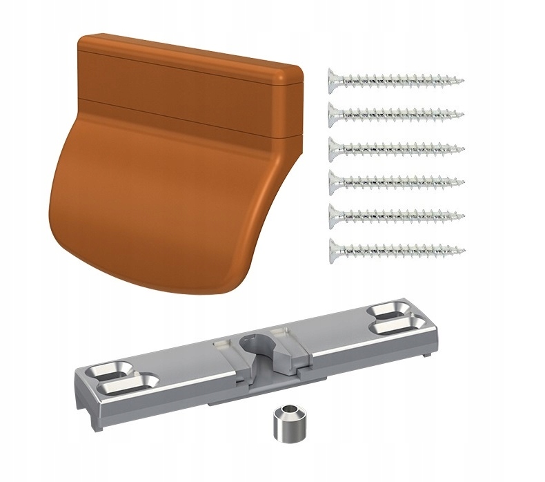 

zatrzask balkonowy pochwyt okna złoty dąb Ral 8003