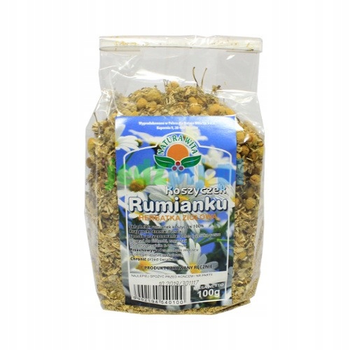 

Koszyczek rumianku, rumianek 100 g, Natura Wita