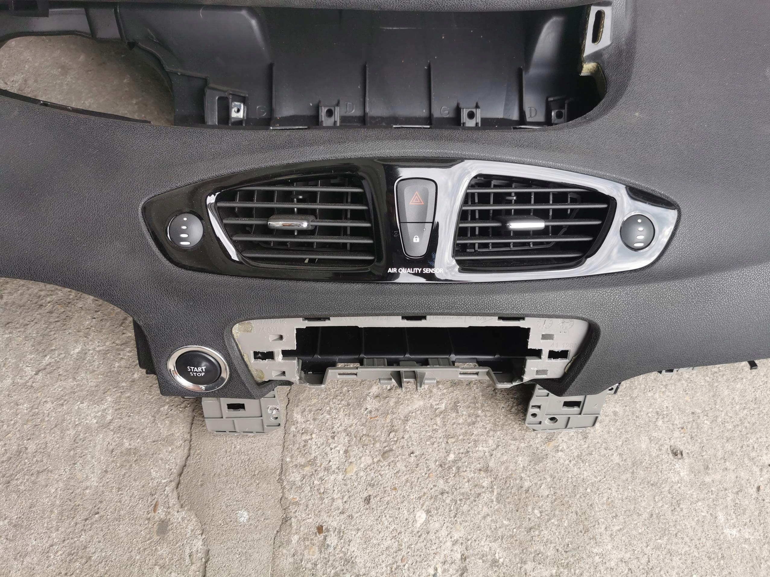 dashboard instrument panel console RENAULT SCENIC III LIFT