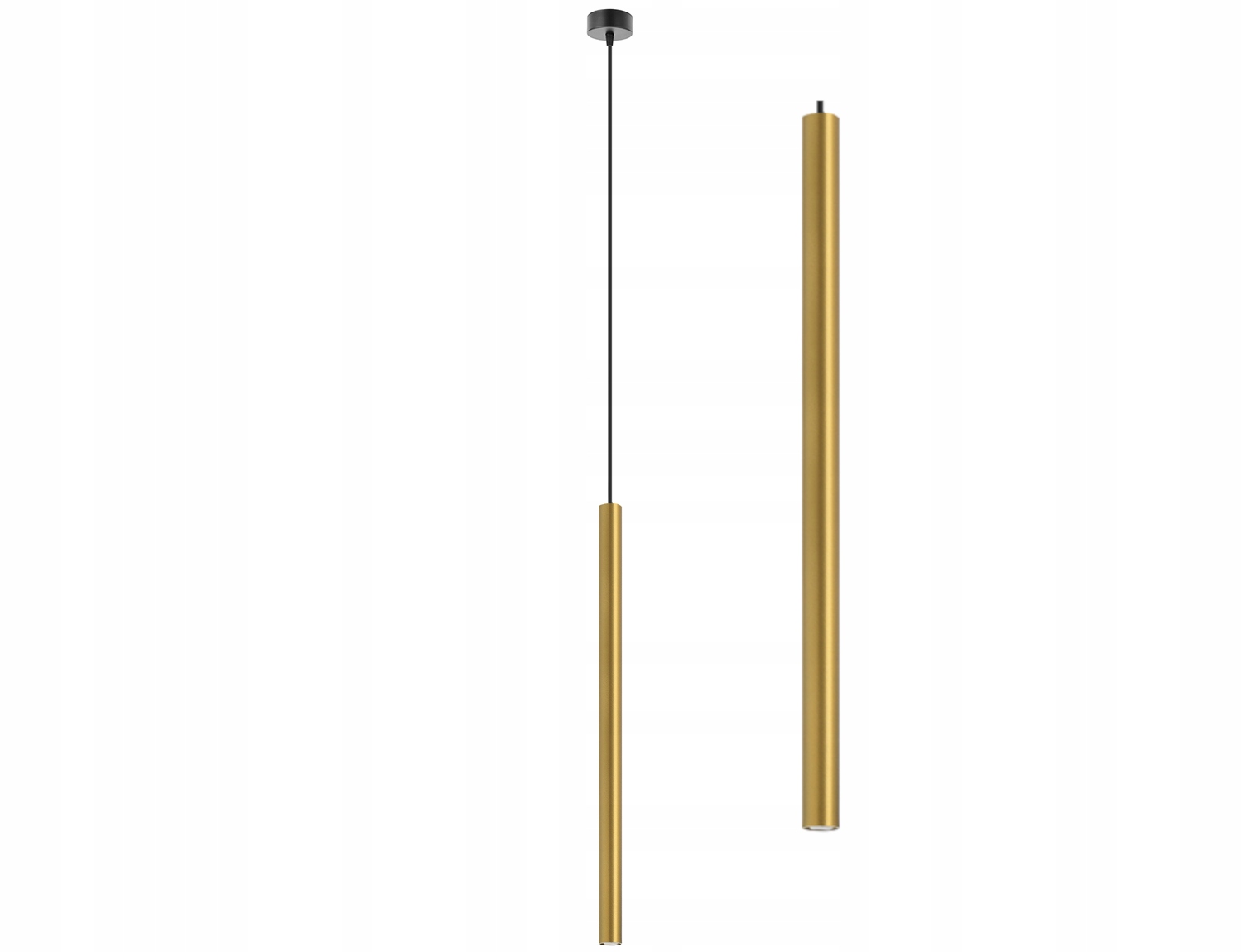 

Lampa Wisząca Tuba Złoto Perłowe -- Loft