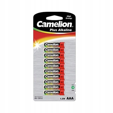 Camelion LR03-BP10 AAA/LR03, Plus Alkaline, 10 pc(