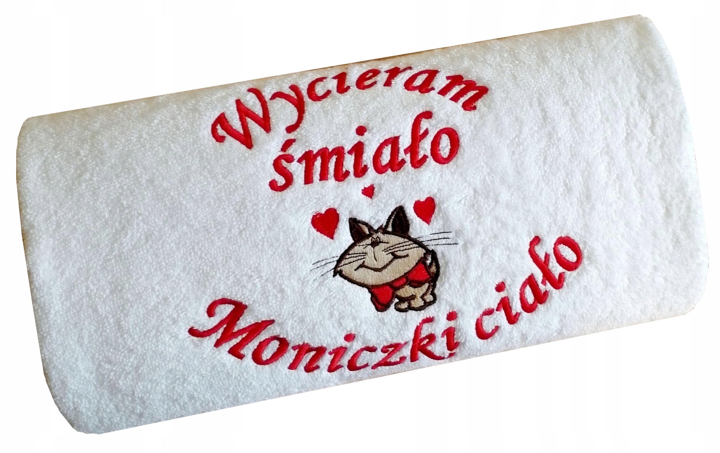 Dárek ke Dni Žen pro dívku a dceru, pro ni ručník s výšivkou
