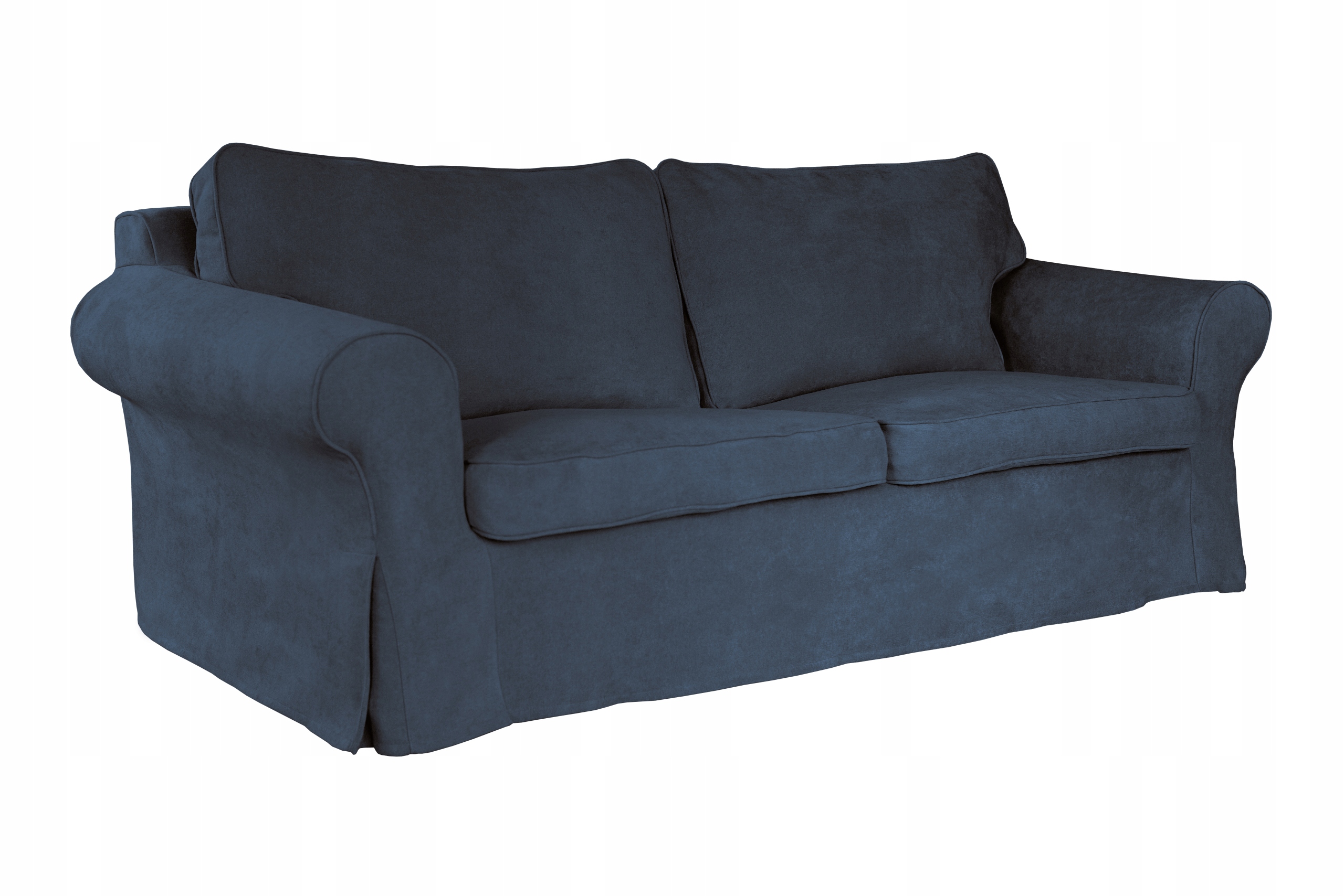 Pokrowiec sofy 2-osob nierozkładanej IKEA EKTORP kolor grafitowy DOMISUM