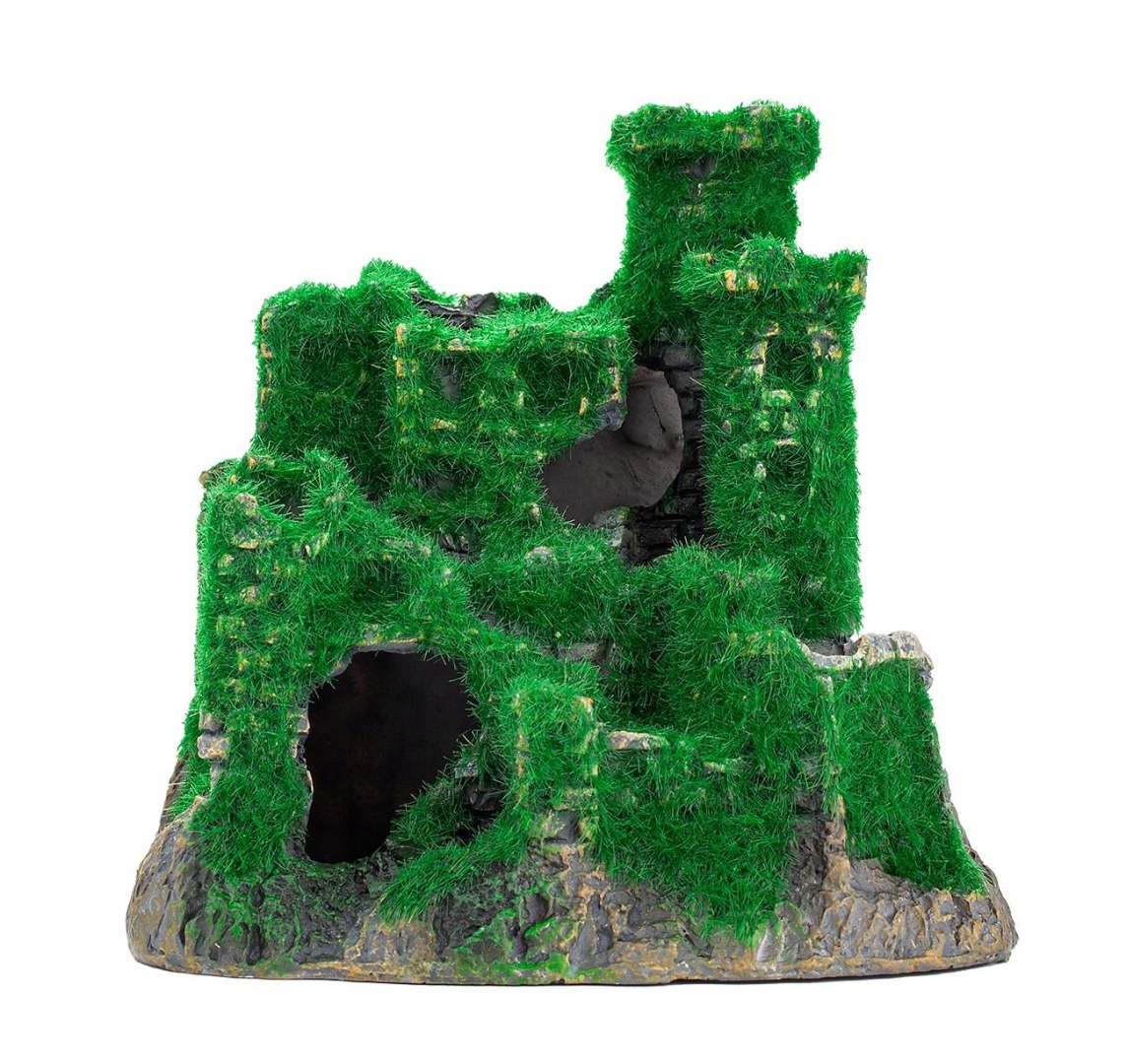 Levně Akvarijní ozdoba Happet R010 zámek 11,5 cm