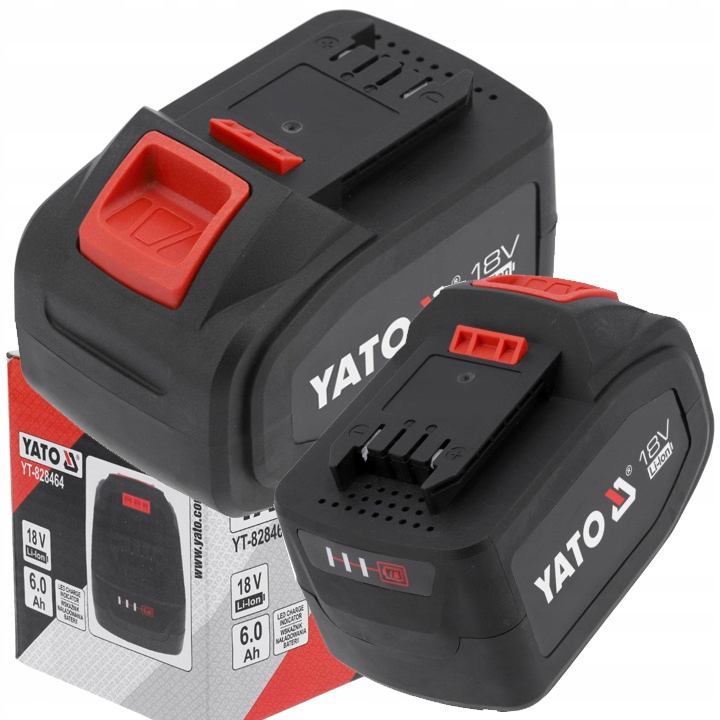 Akumulator 18V Li-ion 6,0AH Bateria Do Elektronarzędzi Systemu 18V Yato
