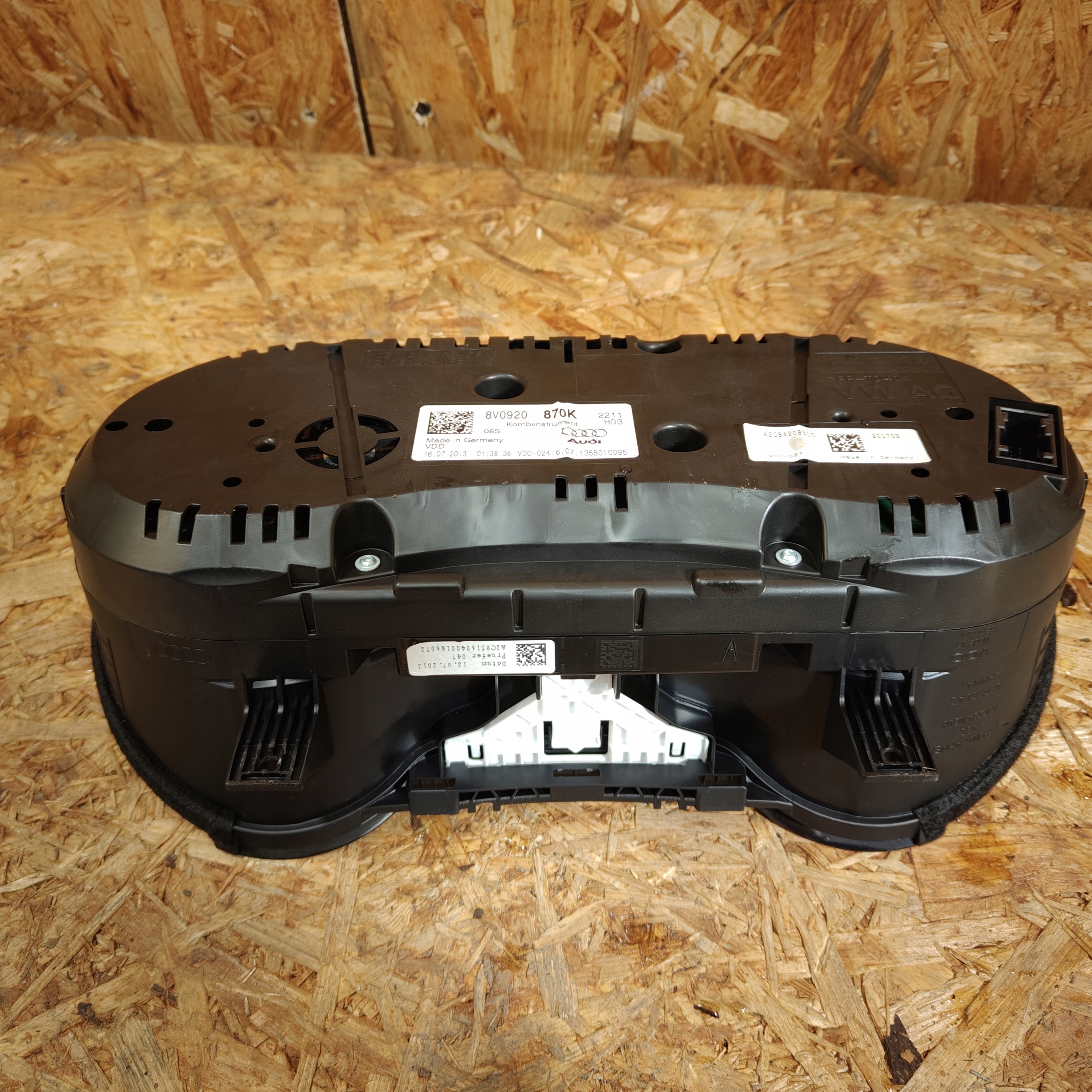 dials dials AUDI A3 8V SPORTBACK TDI 8v0920870K