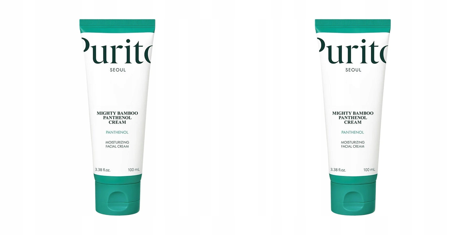2x Purito Mighty Bamboo Panthenol Cream 100 ml