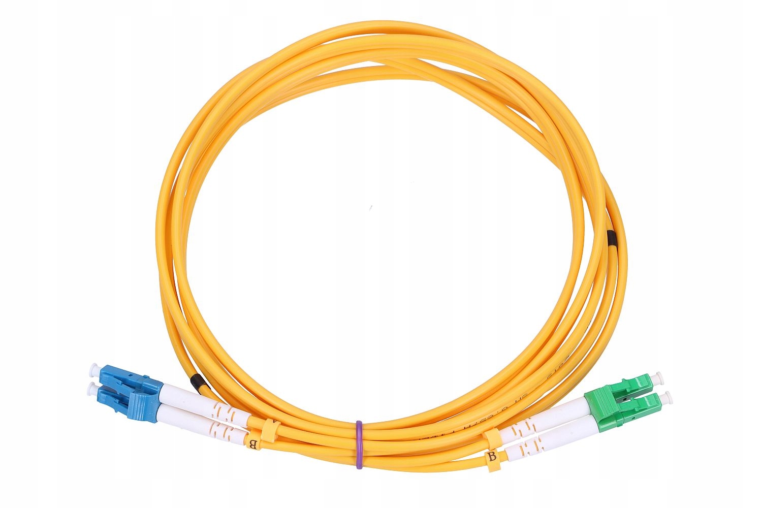 Extralink LC/ Upc- LC/ Apc Patchcord Jednomodowy, Duplex, 9/ 125um, G657A,