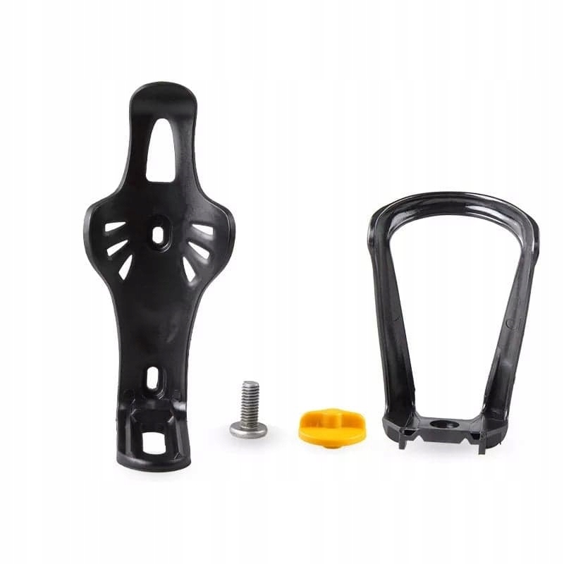 UCHWYT ROWEROWY REGULOWANY KOSZYK NA BIDON CZARNY Marka inna marka