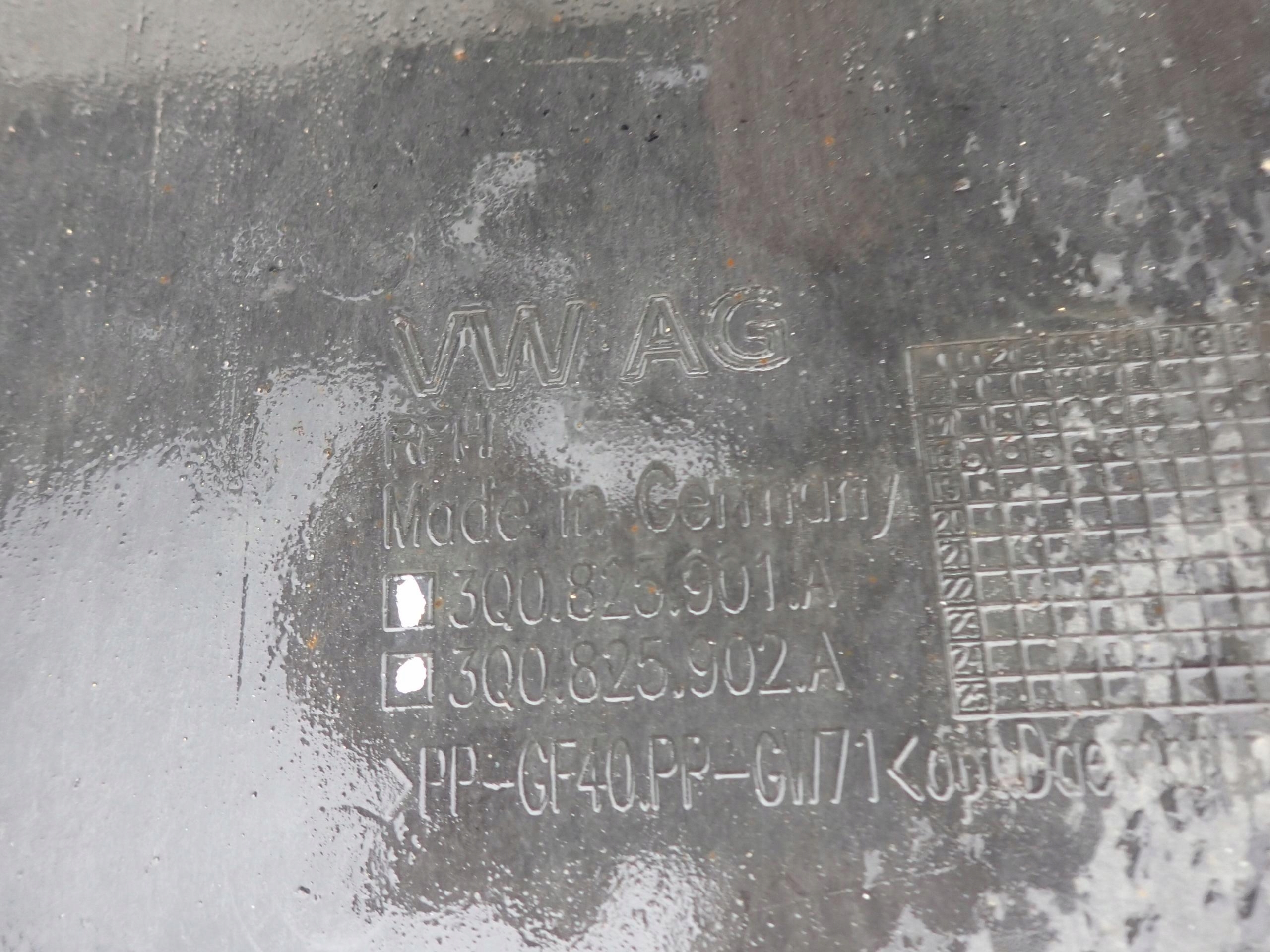VW PASSSAT B8 8Q0 14-21 cover cover below engine