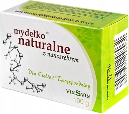 

Mydełko Naturalne Z Nanosrebrem 100g kostka