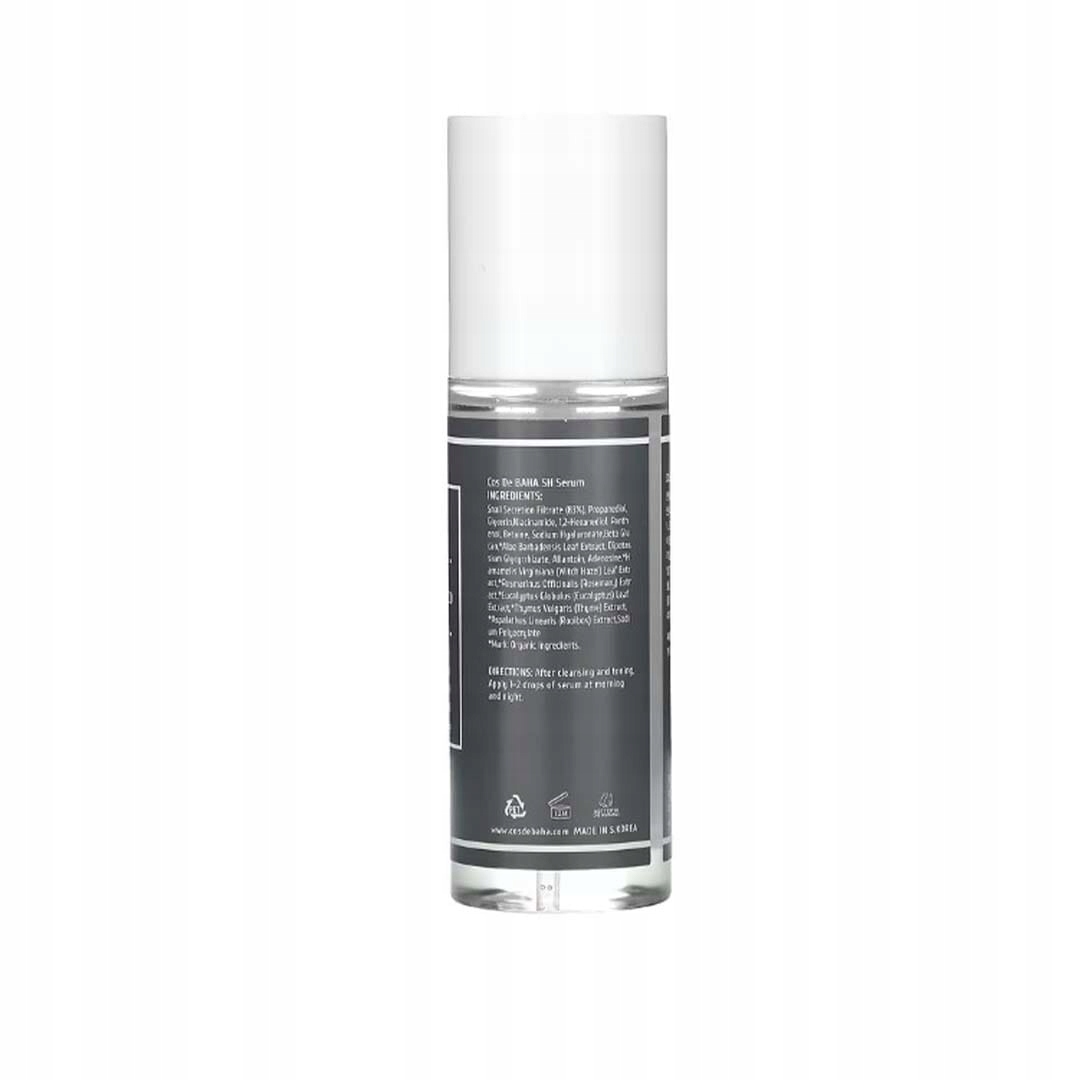 COS DE BAHA - SH Snail Mucin Hyaluronic Acid Serum 120ml serum regenerujące — 3