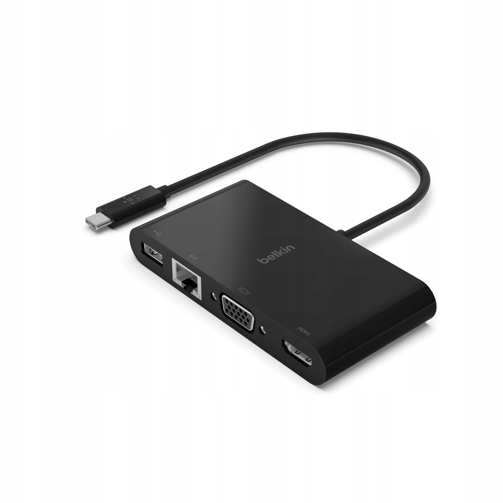 Multimediální adaptér Belkin Usb-c, černý