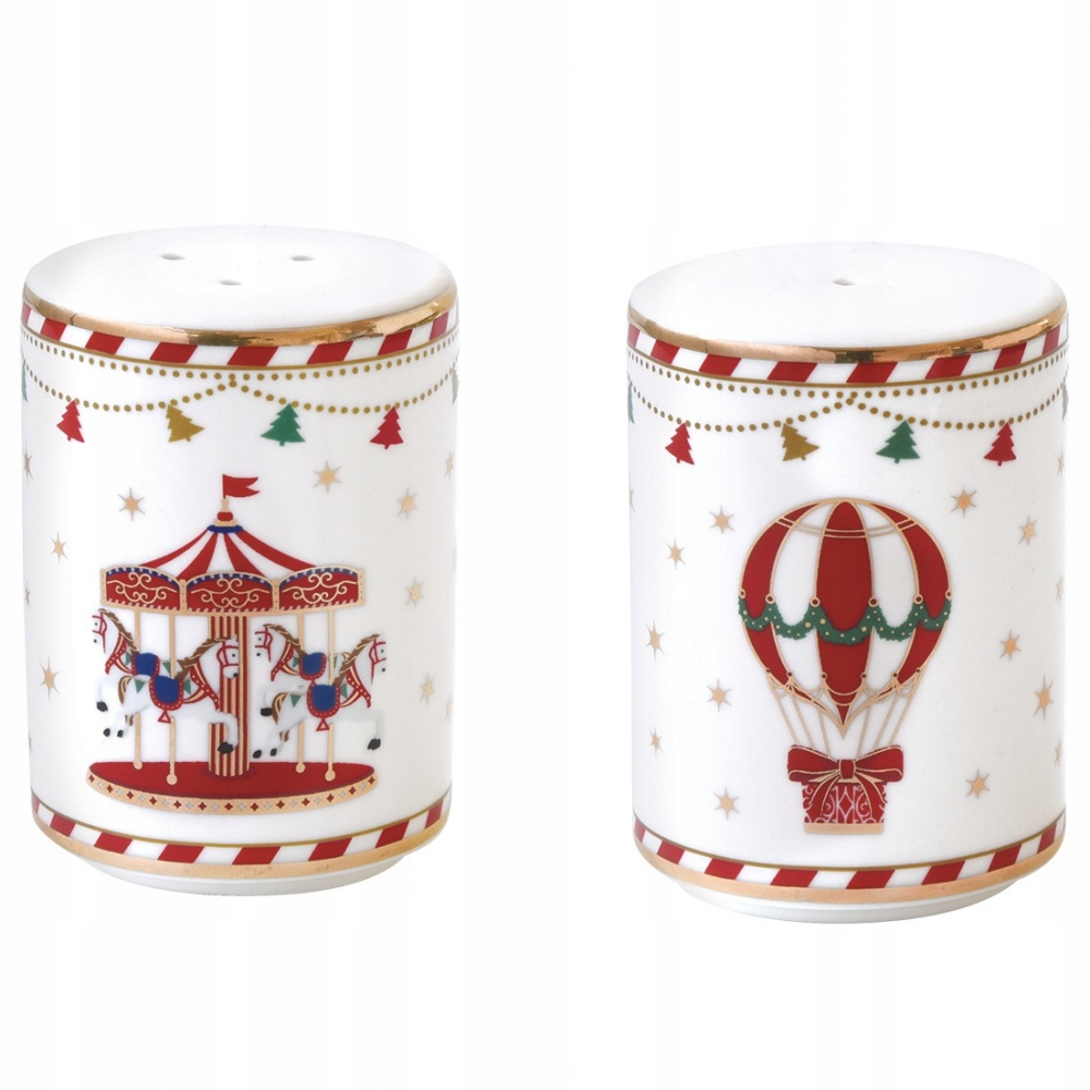 

Solniczka Pieprzniczka ceramiczne Christmas 2 el.
