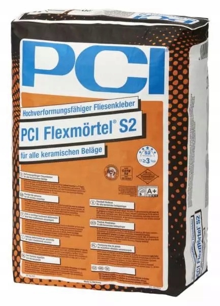 Pci Flexmortel S2 – vysokoelastické lepidlo na kremenné sintrovanie S2 20 kg