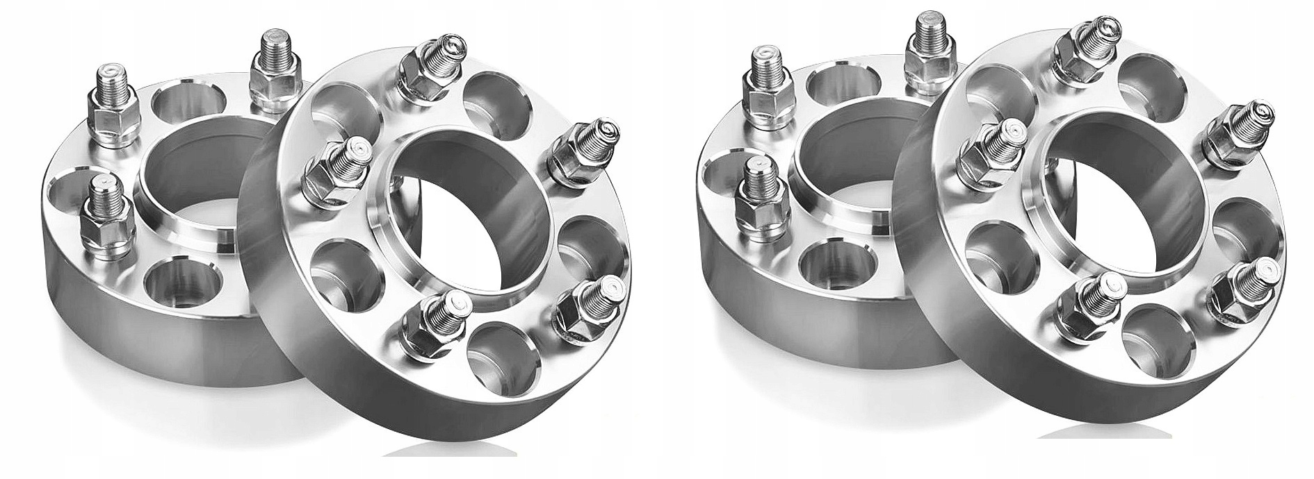 Skrutkovacie Podložky 5X114,3 70,6 (70,5) 14x1,5 Mustang Explorer VI 25 mm 4x