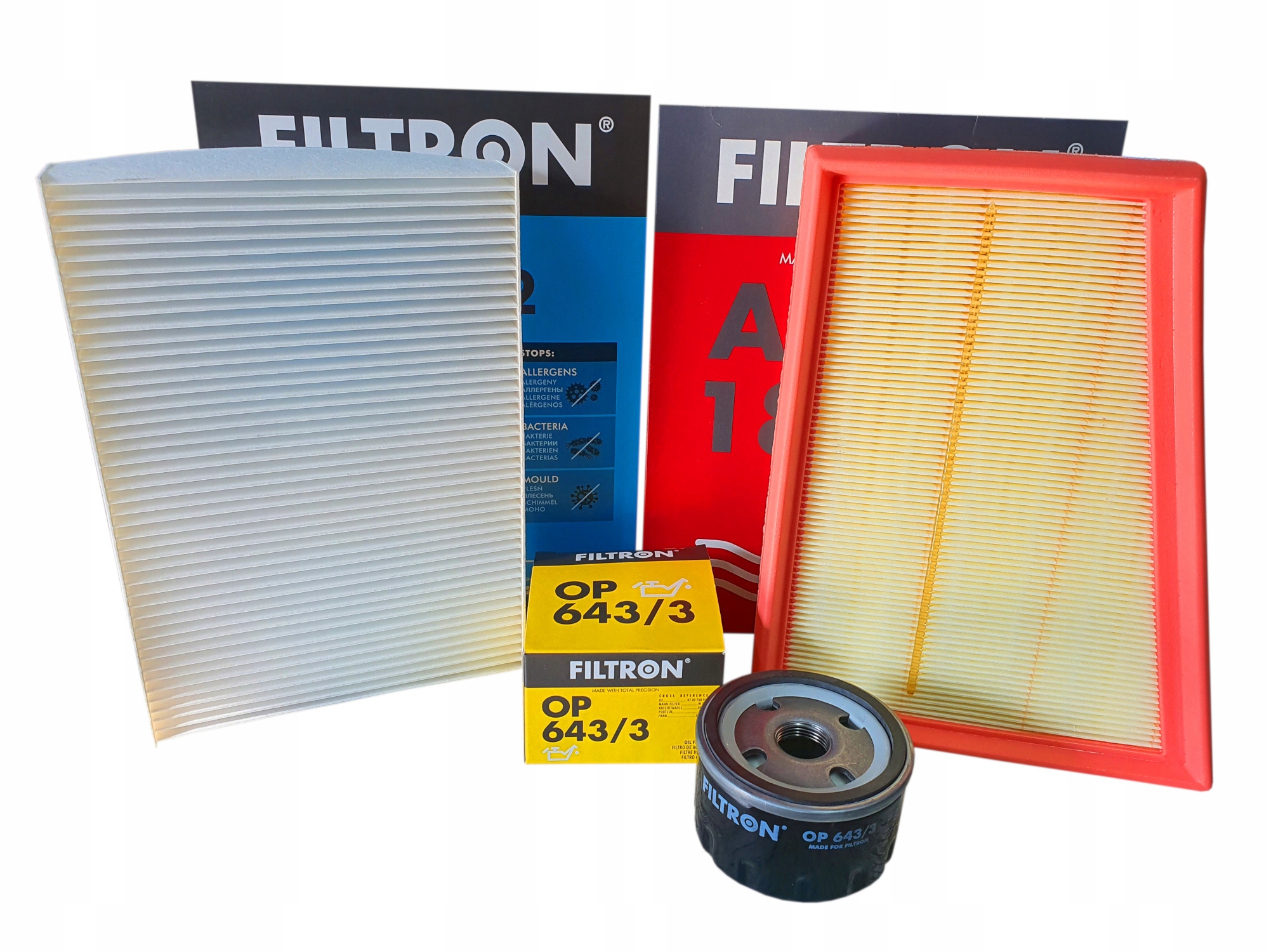 

Zestaw Filtrów do Renault Megane I Clio II 1.4