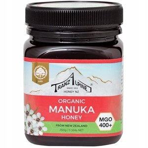 Med Manuka Mgo 400+ Bio 250 g Tranzalpine