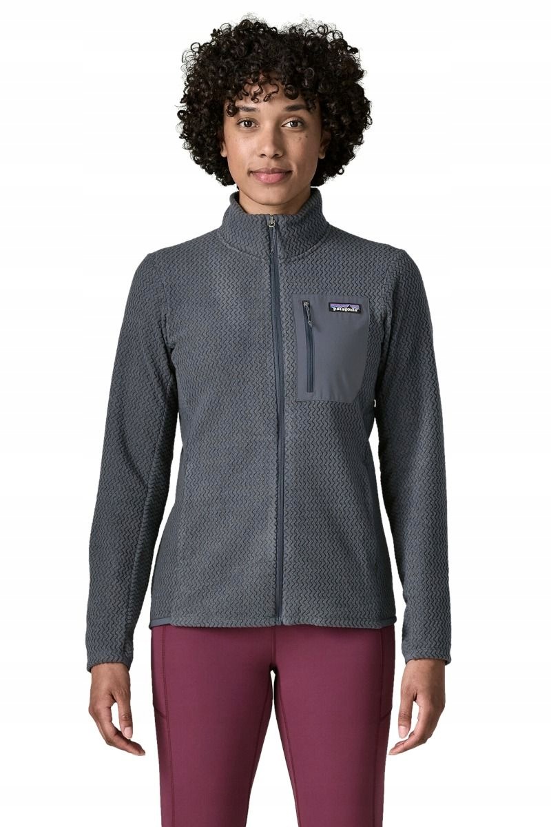 Bluza trekkingowa damska Patagonia R1 Air Smolder Blue