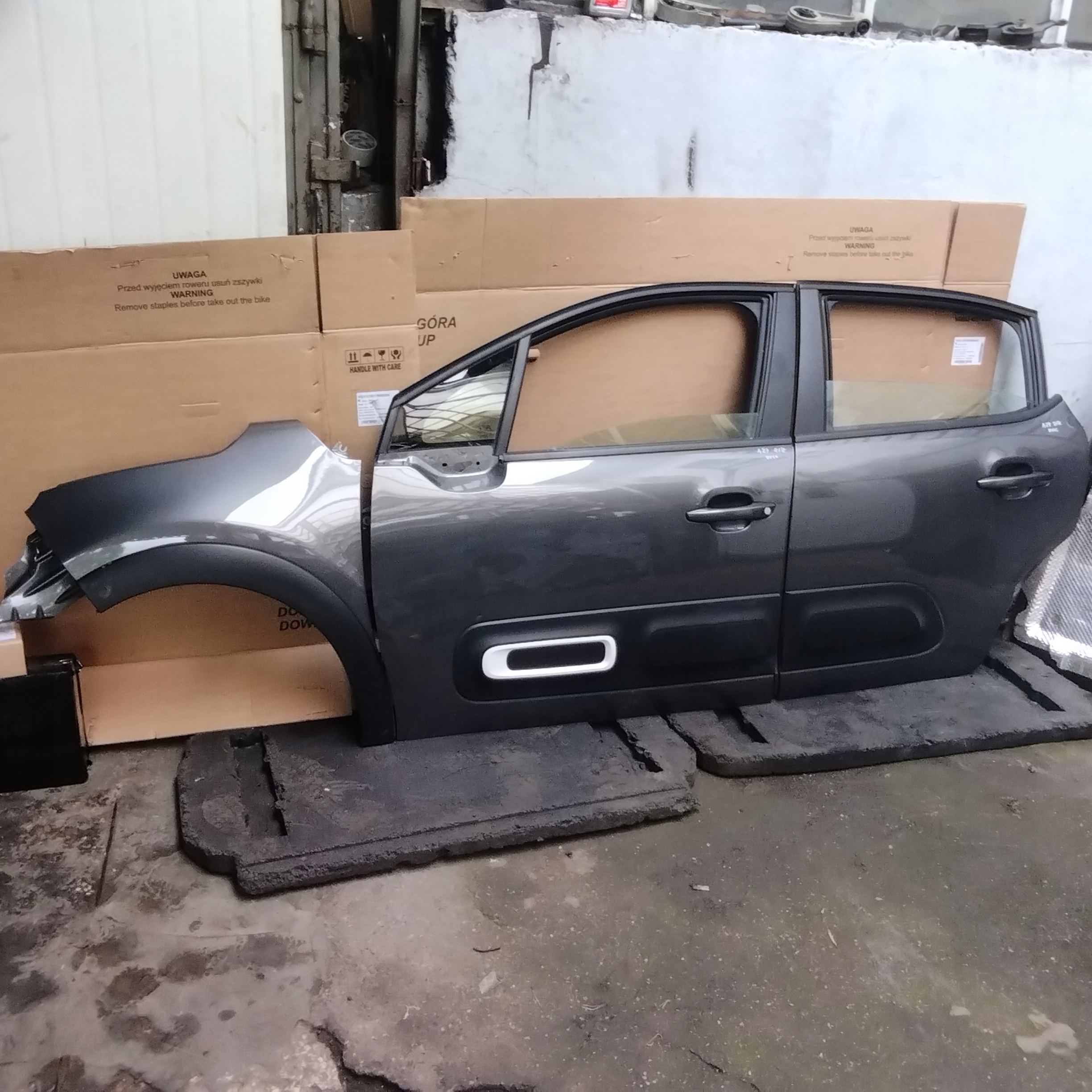 CITROEN C3 III LIFT DRZWI LEWY TYŁ 2021R EVLC