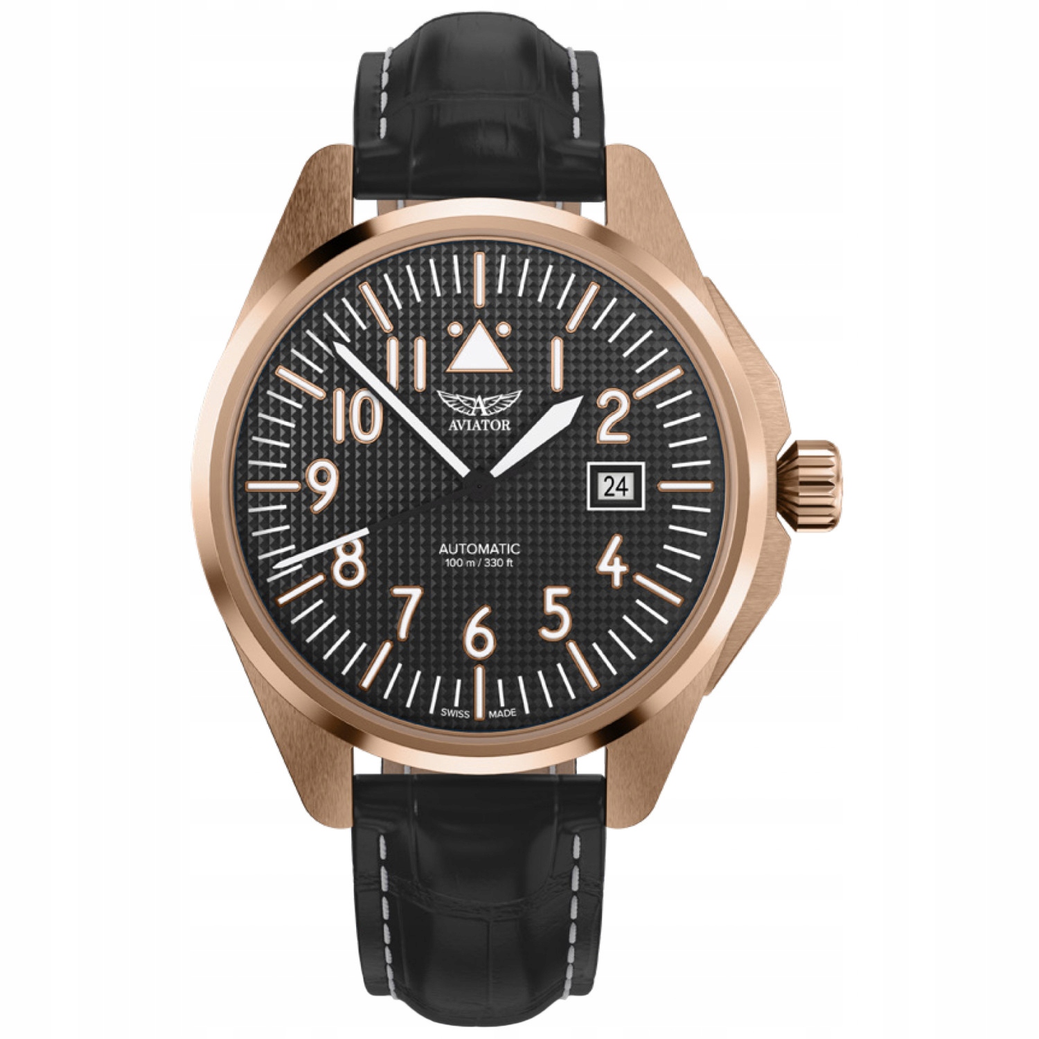 Pánské Hodinky Aviator V.3.39.2.339.4 černé