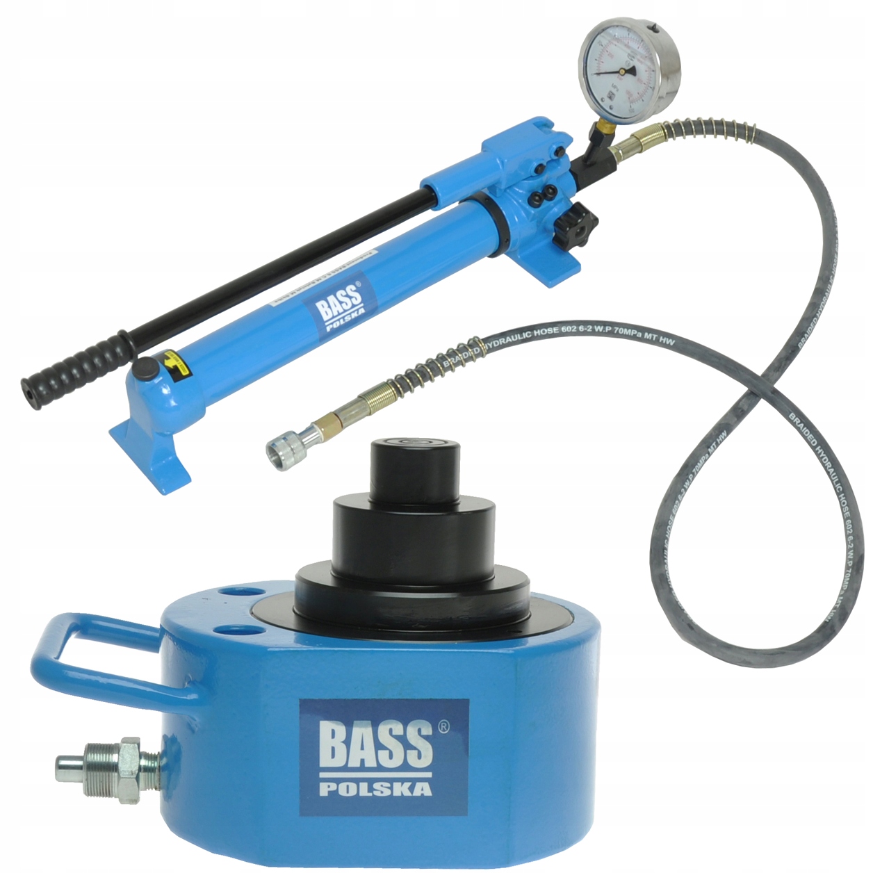 ГІДРАВЛІЧНИЙ ЦИЛІНДР 3-TL 100T + НАСОС HYD 700BAR