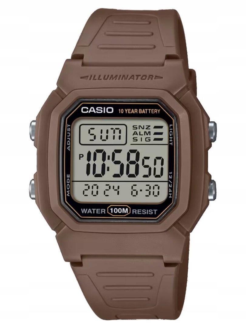 Pánské Hodinky Casio W-800H-5A Klasika Box