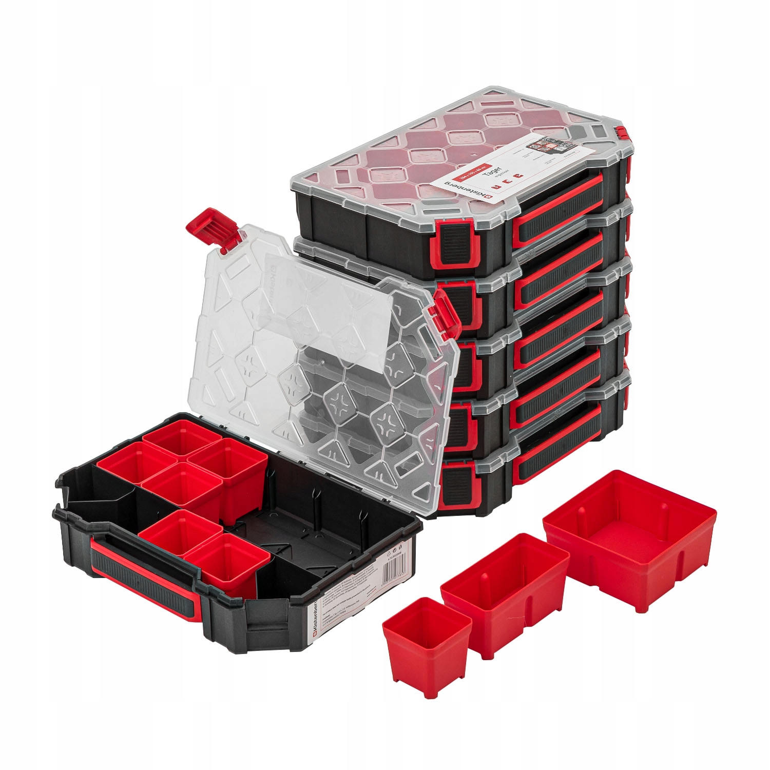 

6X Organizer narzędziowy KTG30206B z kubełkami