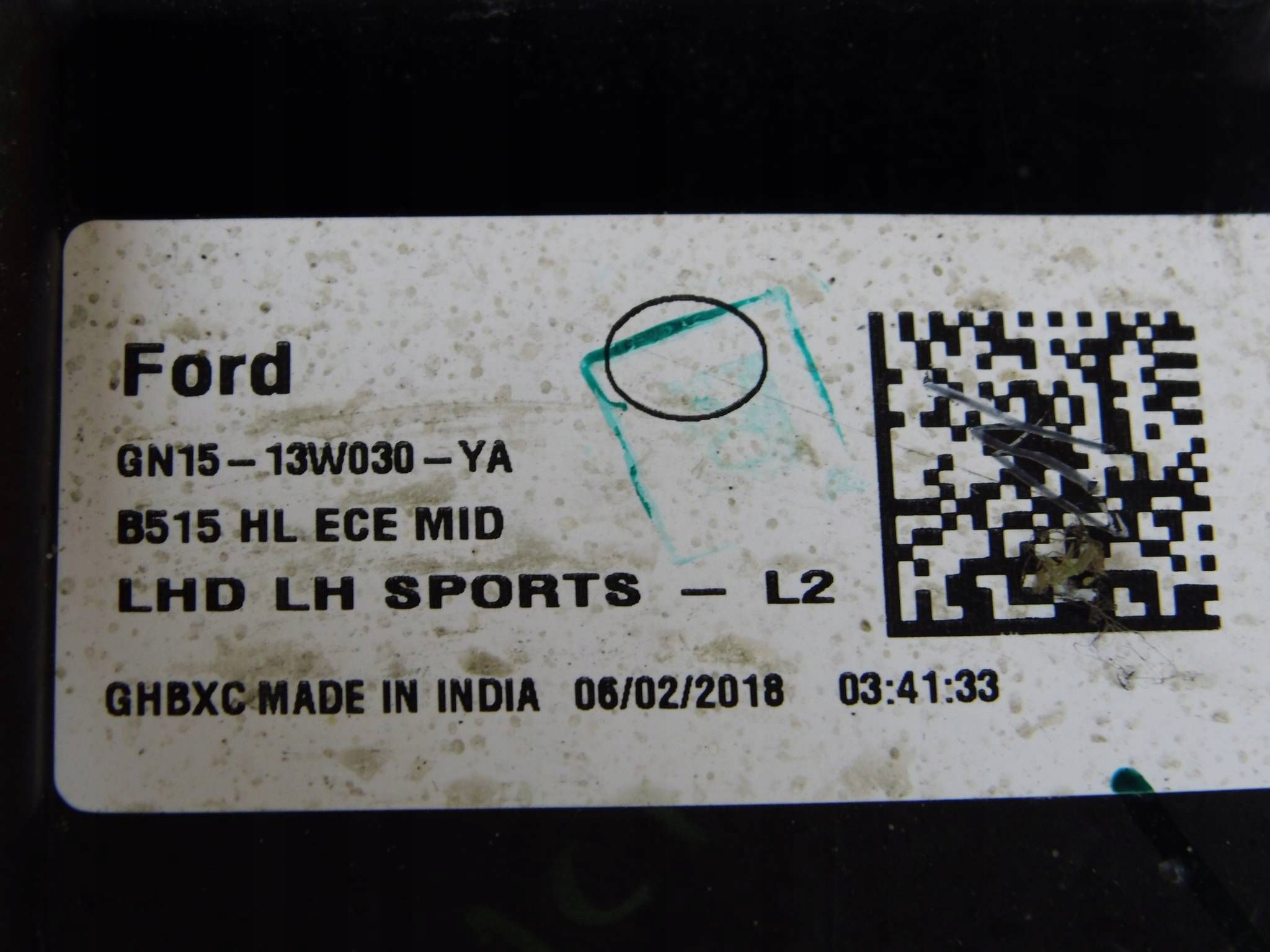 Ford Ecosport 2018 LIFT light left front front left