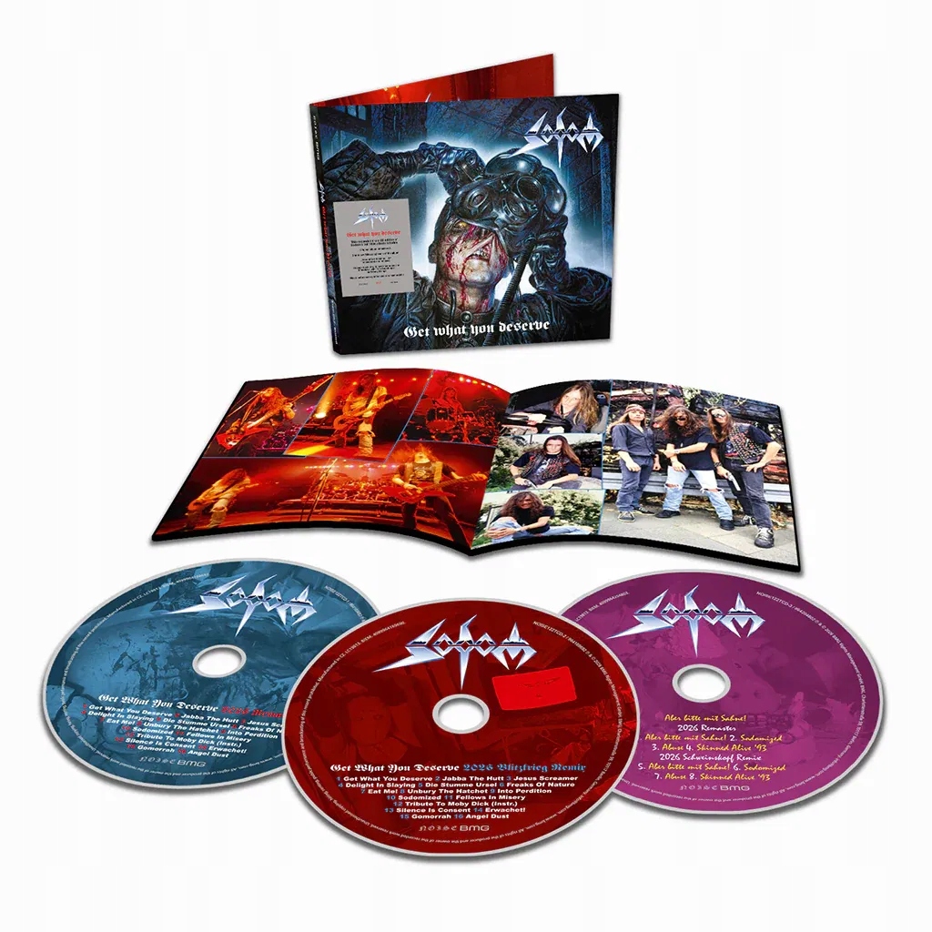 Sodom: Get What You Deserve 3CD